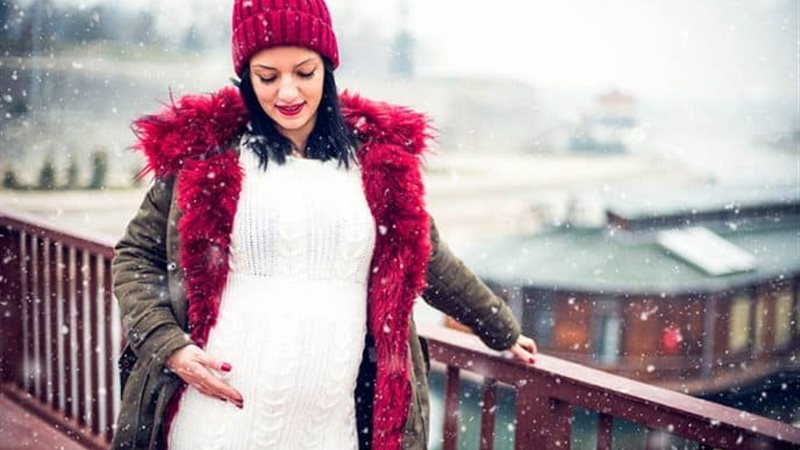 الشتاء والحمل 