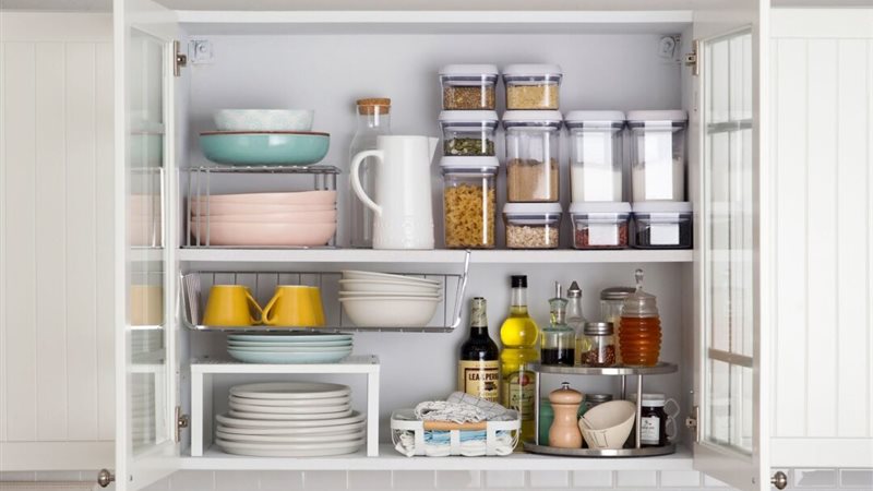 ترتيب المطبخ