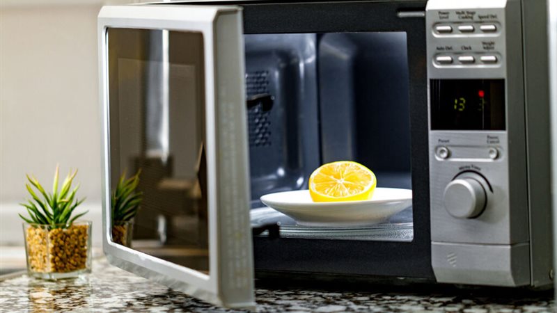 تنظيف الميكرويف 