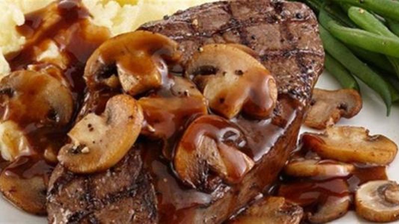 طريقة عمل ستيك اللحم