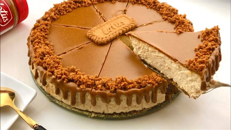 طريقة عمل تشيز كيك اللوتس