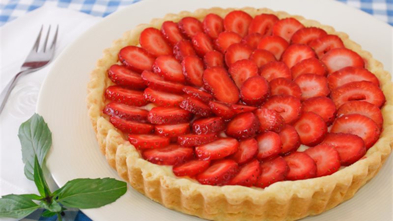 تارت الفراولة