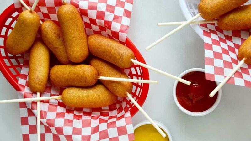 أصابع الهوت دوج المقلي المقرمش