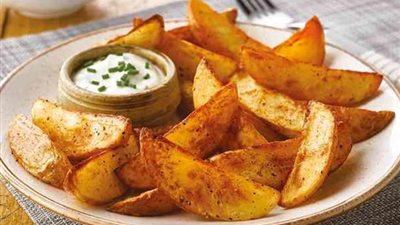 وصفة سهلة ولذيذة   .. طريقة عمل البطاطس المشوية بالصويا صوص 