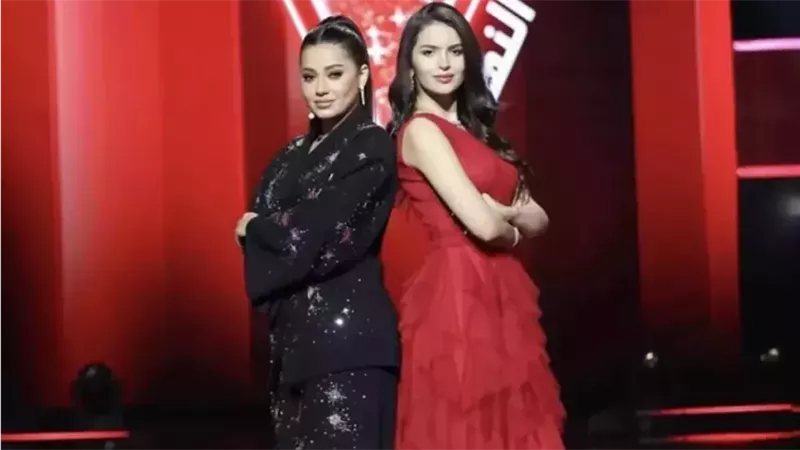 جودي شاهين مع رحمة رياض 