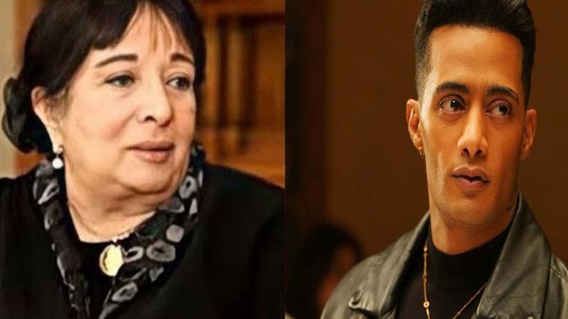 سميرة عبد العزيز مع محمد رمضان 