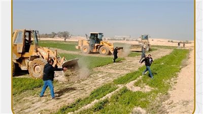 أجهزة المدن الجديدة تنفذ حملات إزالة للتعديات ومخالفات البناء والإشغالات واسترداد الأراضي المخالفة