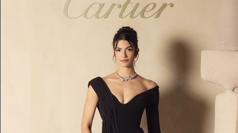 تارا عماد في باريس مع دار كارتييه