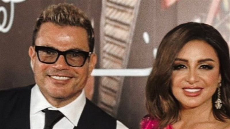 أنغام مع عمرو دياب 