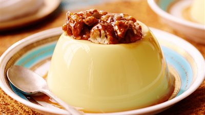  طريقة عمل مهلبية الكريم كراميل اللذيذة بخطوات بسيطة