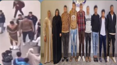 الداخلية تضبط 9 متهمين بالقليوبية لتعديهم على شاب وإجباره على ارتداء ملابس نسائية (فيديو)