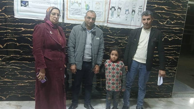 الطفلة جنى في دمياط 