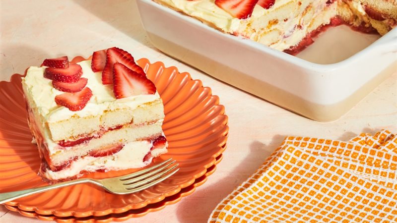 طريقة عمل تيراميسو الفراولة