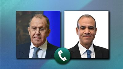 اتصال هاتفي بين سيرغي لافروف وبدر عبد العاطي لتعزيز  التعاون بين روسيا ومصر