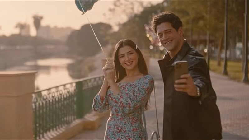 مي عمر وأحمد مجدي