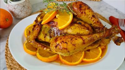 طريقة عمل دجاج محمر بالعسل والبرتقال على سفرة رمضان 