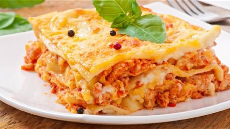 طريقة عمل اللازانيا بالدجاج والبشاميل
