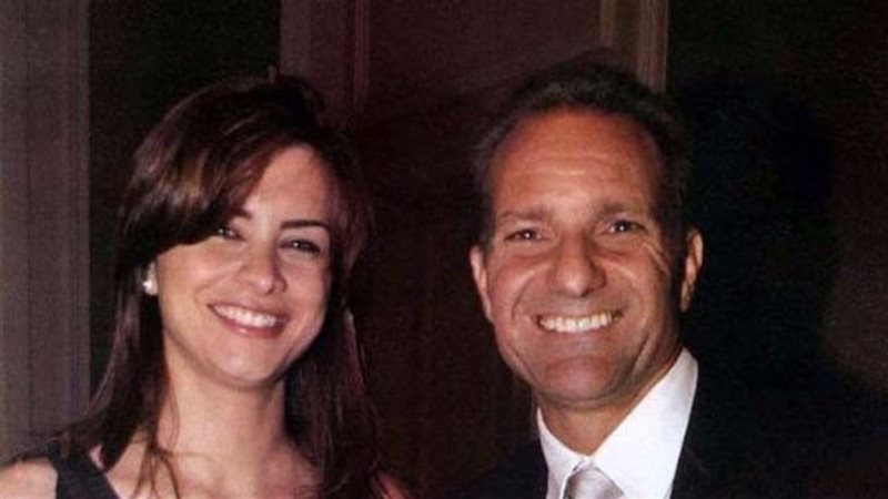 نور اللبنانية مع زوجها يوسف أنطاكي 