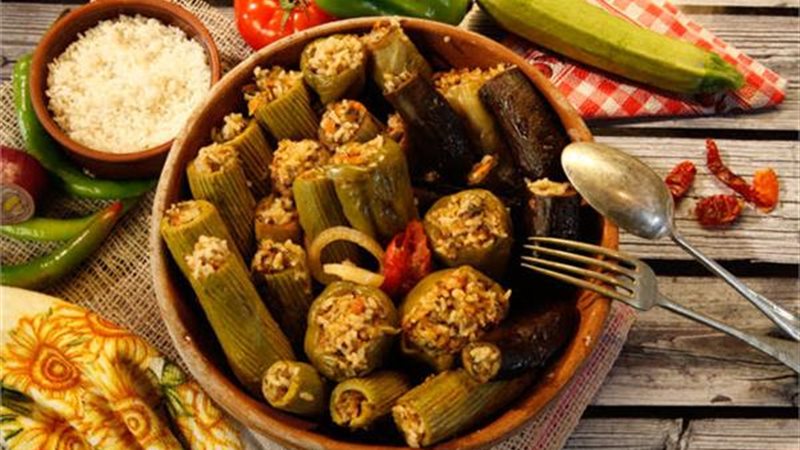 طريقة عمل محشي الباذنجان