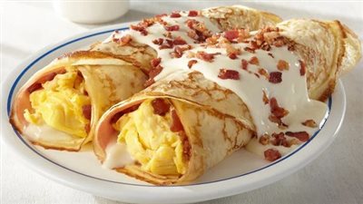 طريقة عمل  كريب البيض والجبن على مائدة سحور رمضان 