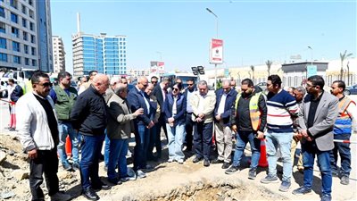 وزيرة الإسكان تتابع أعمال ربط خط مياه الشرب الرئيسي بزهراء المعادي 