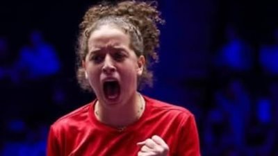 وزير الرياضة يهنئ هنا جودة بعد تأهلها لربع نهائي كأس العالم لتنس الطاولة