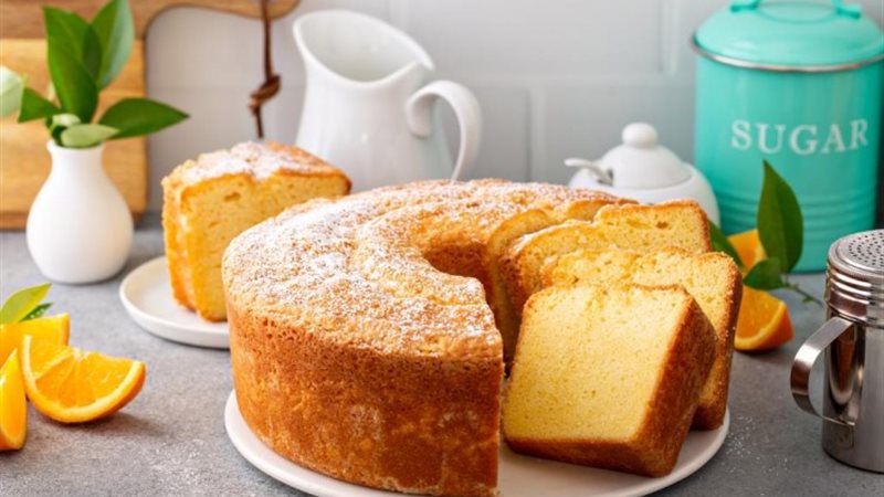 طريقة عمل كيكة البرتقال