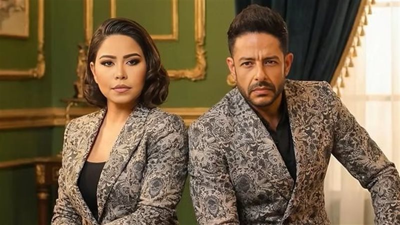 محمد حماقي مع شيرين عبد الوهاب 