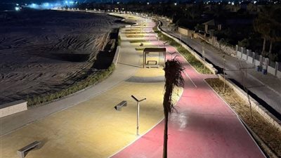 تنفيذًا لتوجيهات راندة المنشاوي تنفيذ أول ممشى متكامل يربط مارينا 7 بمارينا 5