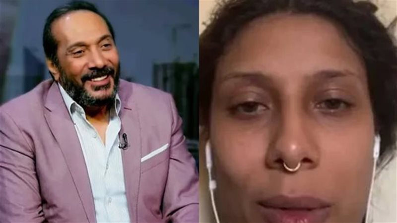 بثينة علي الحجار مع والدها 