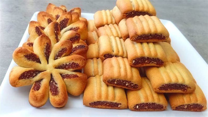 طريقة عمل بسكويت التمر