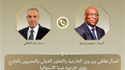 عبد العاطي ونظيره الإكواتوري يبحثان تعزيز التعاون المشترك ودعم السلم والتنمية في أفريقيا