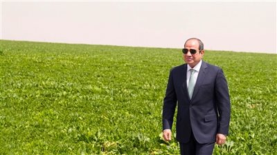  الرئيس السيسي يفتتح مشروع 