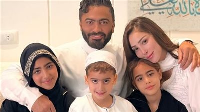 رغم الانفصال.. بسمة بوسيل تؤازر تامر حسني في ستاد القاهرة.. ماذا فعلت؟