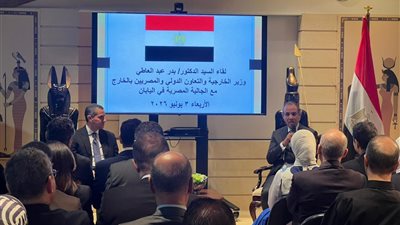 وزير الخارجية يلتقي الجالية المصرية في اليابان ويؤكد دعم الدولة لأبناء المصريين بالخارج 