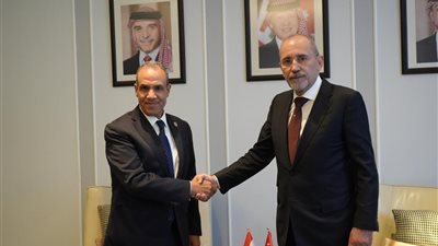وزير الخارجية يلتقي نظيره الأردني ويؤكدان تعزيز التعاون والتنسيق حول القضايا الإقليمية