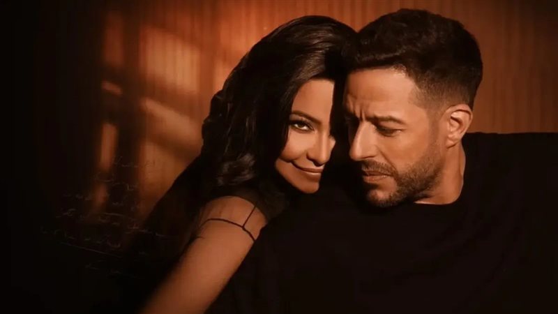 محمد حماقي مع شيرين عبد الوهاب 