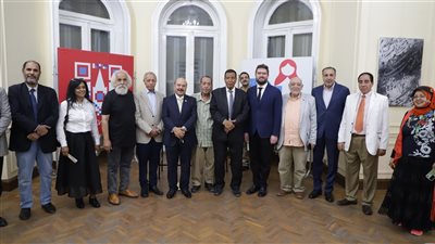 البيت الروسي بالقاهرة يستضيف ملتقى سوهاج الدولي للمبدعين بمعرض 