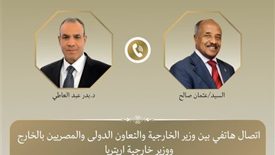 وزير الخارجية ونظيره الإريتري يبحثان تعزيز العلاقات الثنائية والتنسيق بشأن تطورات القرن الأفريقي والبحر الأحمر