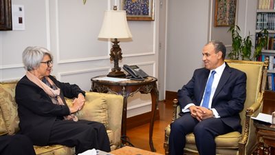 وزير الخارجية يبحث مع مبعوثة الاتحاد الأوروبي تطورات الأوضاع في القرن الأفريقي