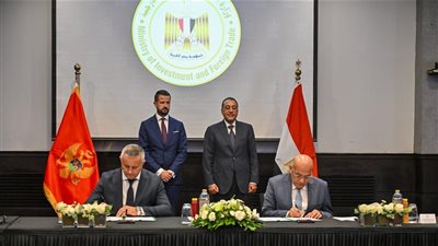 مصر والجبل الأسود تبحثان تعزيز الشراكة الاقتصادية.. وتوقيع مذكرة تفاهم بين ميناء الإسكندرية وموانئ مونتينيجرو