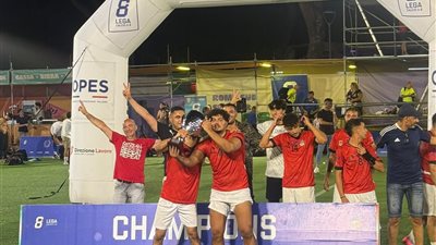 منتخب مصر يتوج بكأس الجاليات الأجنبية في إيطاليا بعد الفوز على المنتخب الإيطالي