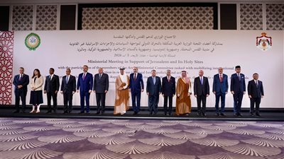 بيان وزاري عربي يدين الانتهاكات الإسرائيلية في القدس ويطلق تحركًا دوليًا لحماية المقدسات ودعم الدولة الفلسطينية