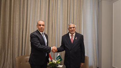 وزير الخارجية يبحث مع نظيره الباكستاني تعزيز التعاون الثنائي وجهود خفض التصعيد الإقليمي