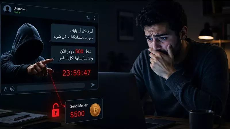 الأبتزاز الألكتروني