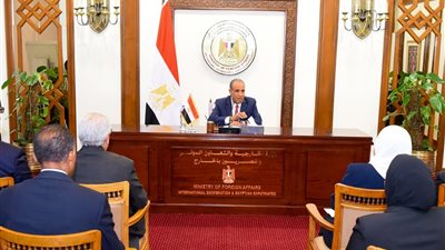 وزير الخارجية يبحث تطوير التعاون الدولي وجذب الاستثمارات وفتح أسواق جديدة أمام الصادرات المصرية
