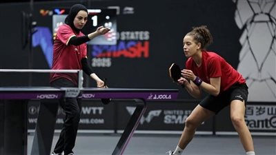 سيدات تنس الطاولة يتأهلن لنهائي «تارانتو 2026» بعد اكتساح صربيا بثلاثية نظيفة