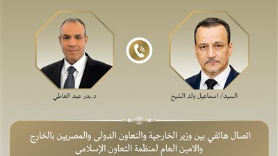 بدر عبد العاطي يهنئ الأمين العام الجديد لمنظمة التعاون الإسلامي ويؤكد دعم مصر لتعزيز دور المنظمة وحماية القدس