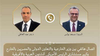 عبد العاطي وبولس يبحثان تطورات السودان والقرن الأفريقي وليبيا ويؤكدان دعم الحلول السياسية
