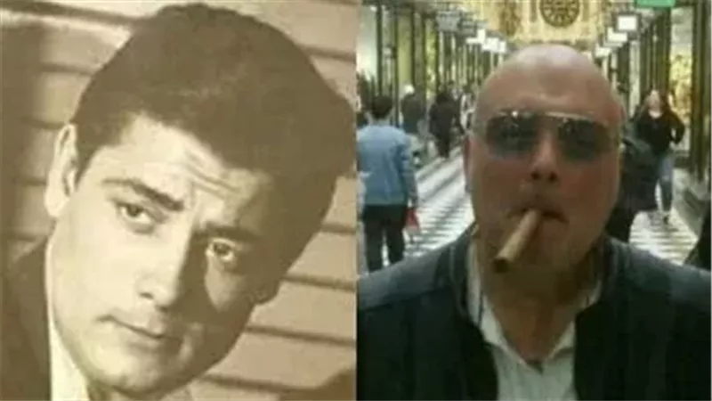 شكري سرحان مع نجله يحيى 